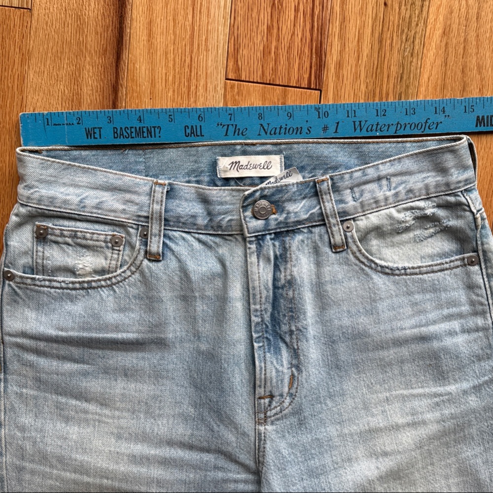 NWT Madewell Woman’s Light Blue Ankle & Cropped Jeans - Picture 3 of 6